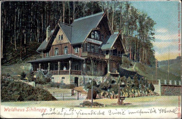 Waldhaus Sihlbrugg Vorderseite