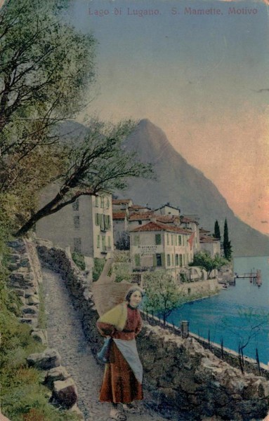 Lago i Lugano - s. Mamette , Motivo Vorderseite