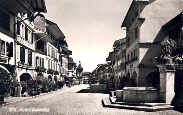 Murten, Hauptgasse Vorderseite