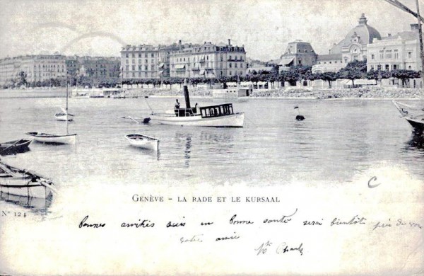 Genf-La Rade et le Kursaal Vorderseite