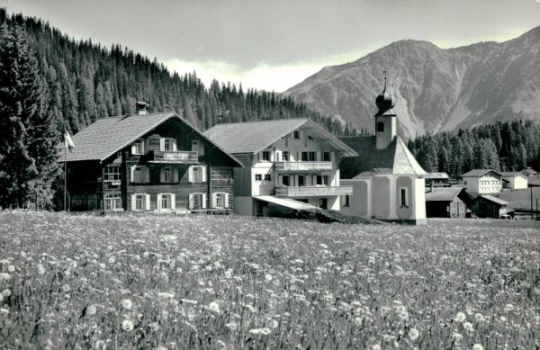 Pension Chalet Fopp, Davos Vorderseite