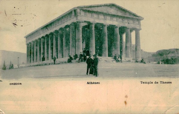 Athènes, Temple de Theseée Vorderseite