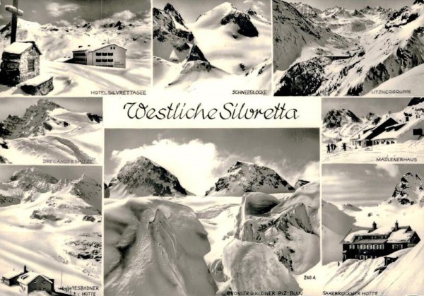 Westliche Silvretta Vorderseite