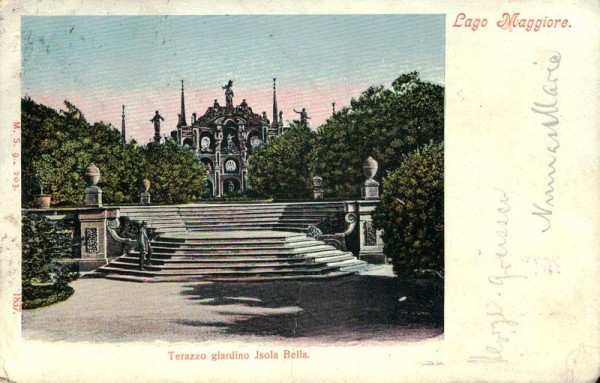 Isola Bella, Lago Maggiore Vorderseite