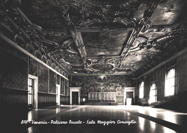 870 Venezia - Palazzo Ducale - Sala Maggiore Consiglio