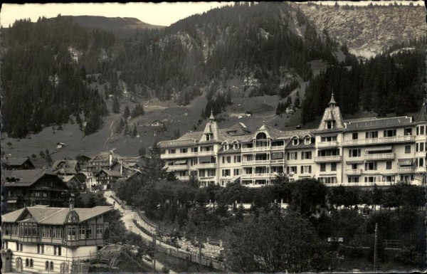 Adelboden, Grand-Hotel Vorderseite