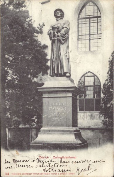 Zürich, Zwinglidenkmal