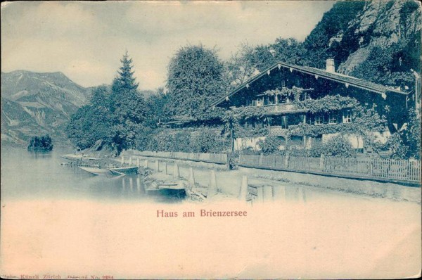 Haus am Brienzersee Vorderseite