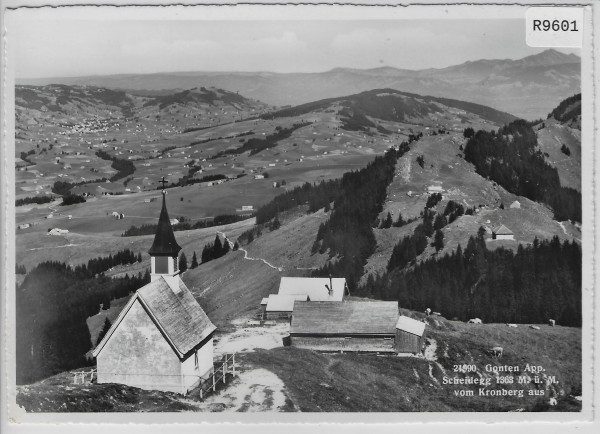 Gonten App. Scheidegg vom Kronberg aus