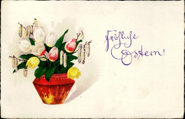 Fröhliche Ostern! Vorderseite