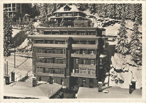 Hotel Anita, Arosa Vorderseite