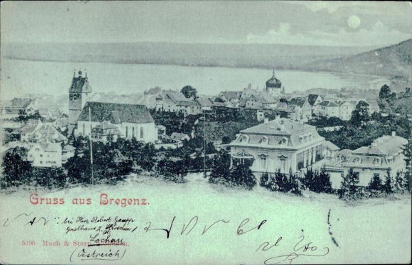 Gruss aus Bregenz Vorderseite