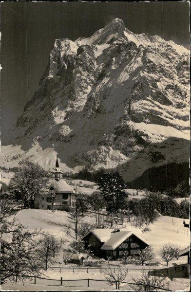 Grindelwald, Wetterhorn Vorderseite