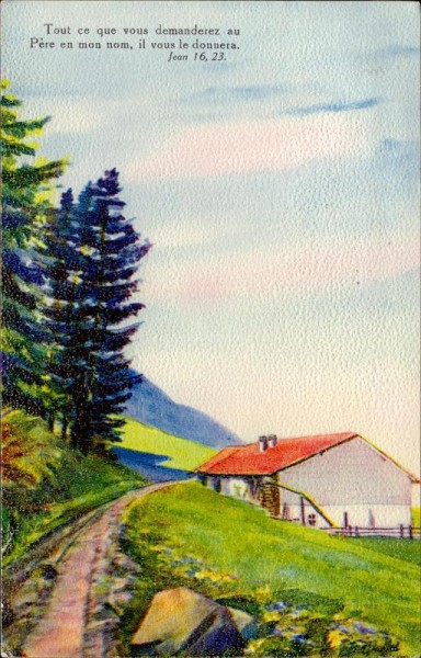 Ferme au Jura Vorderseite