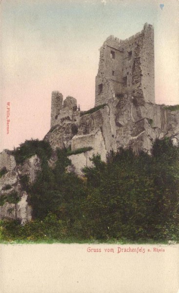 Drachenfels (Siebengebirge) Vorderseite