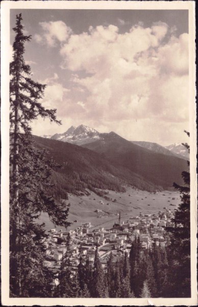 Davos (1560m) mit Beidbachhorn
