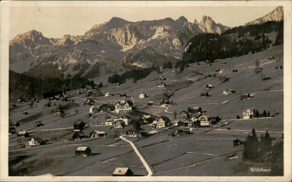 Wildhaus Vorderseite