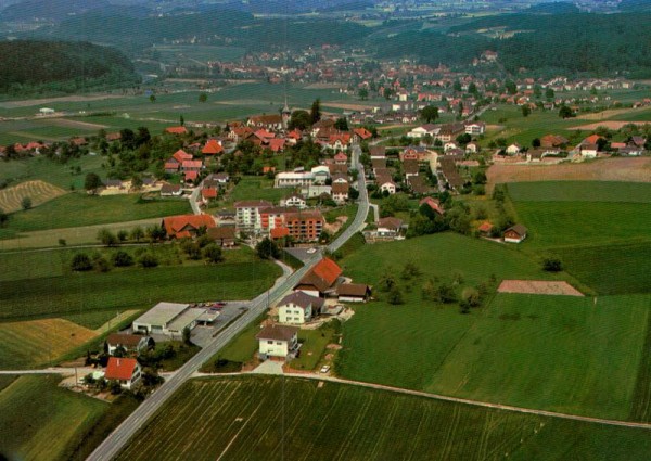 Bösingen FR - Flugaufnahmen Vorderseite