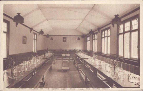 The University of the South West - Reed Hall - The Dining Room Vorderseite