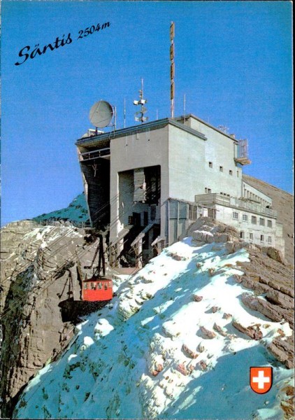 Säntis, Bergstation Vorderseite