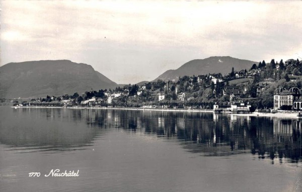 Neuchâtel et le Lac Vorderseite