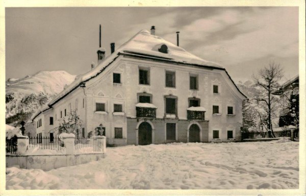 Samaden, Haus v.Planta Vorderseite