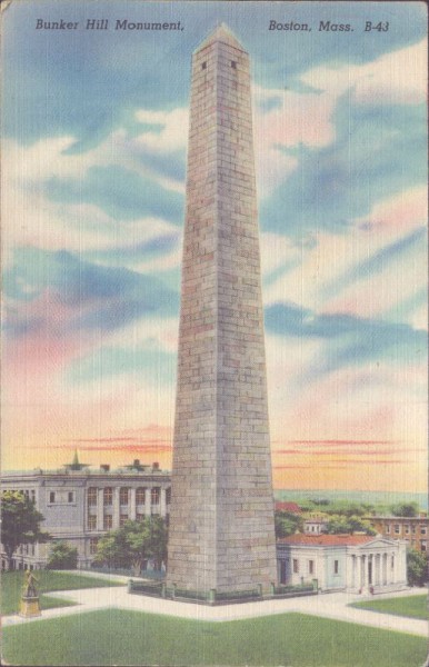 Bunker Hill Monument - Boston Mass