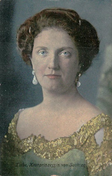 Luise, Kronprinzessin von Sachsen Vorderseite