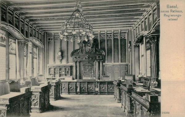 Basel, neues Rathaus Vorderseite