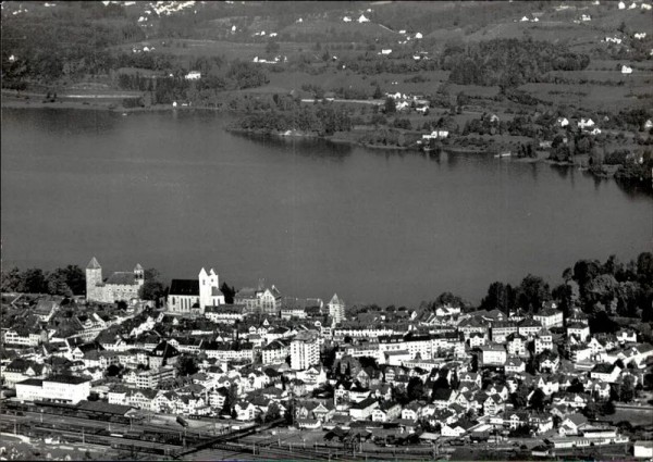 Rapperswil, Flugaufnahme Vorderseite