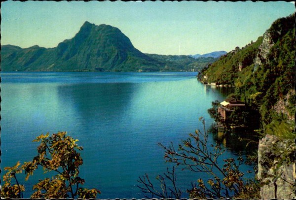 Lugano mit San Salvatore Vorderseite