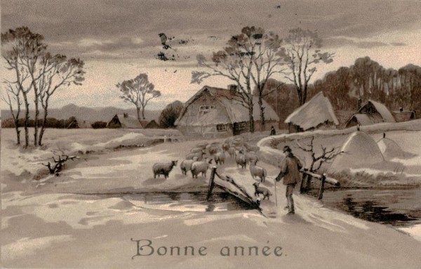 Bonne année Vorderseite