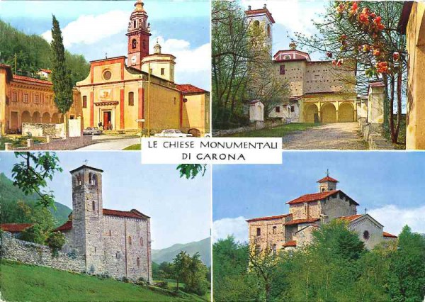 La Chiese Monumentali di Carona