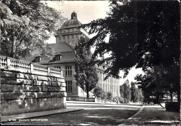 Uni Zürich Vorderseite