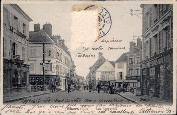 Gisors - Rue Cappeville Vorderseite
