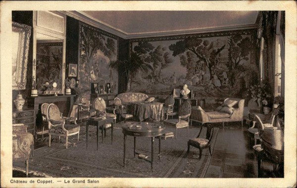 Château de Coppet - Le Grand Salon Vorderseite