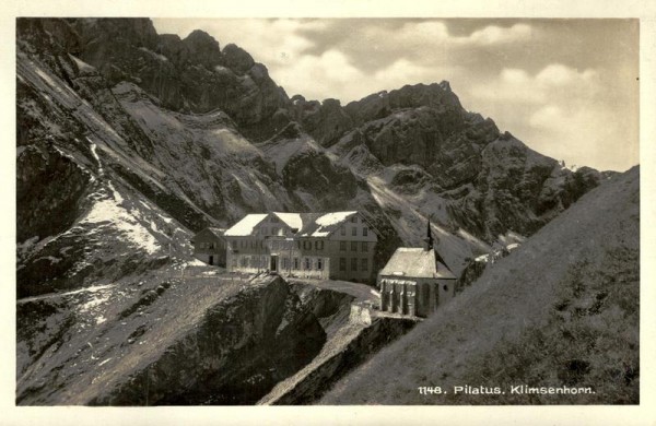 Pilatus, Klimsenhorn Vorderseite