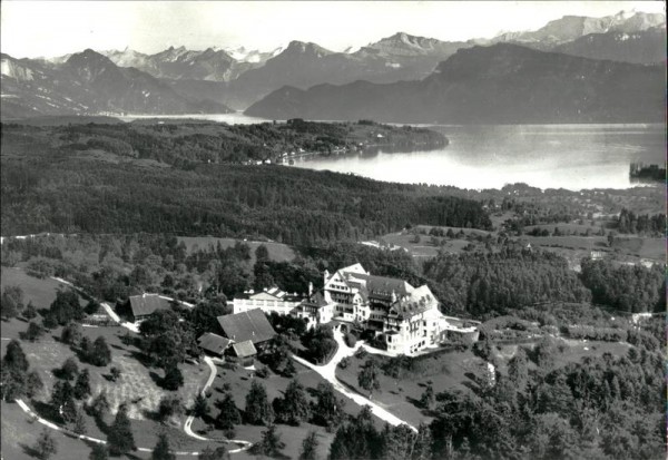 Kurhaus Sonnmatt - Luzern Fliegeraufnahme Vorderseite
