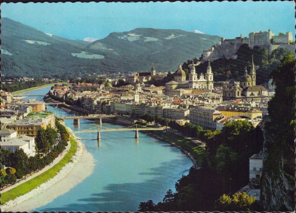 Salzburg und die Salzach