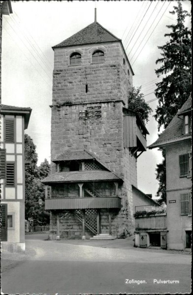 Zofingen Pulverturm Vorderseite