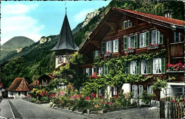 Meiringen - Alte Dorfpartie Vorderseite