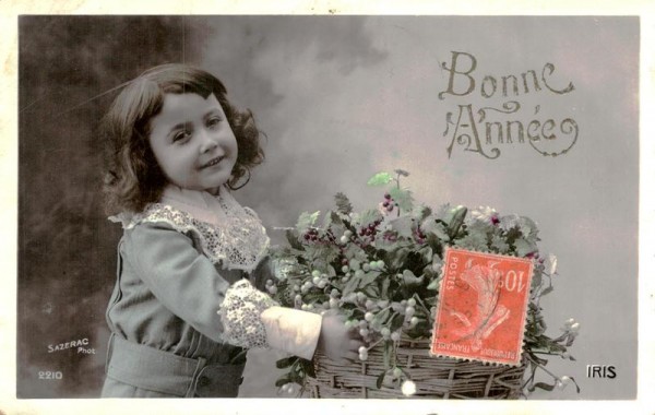 Bonne Année Vorderseite
