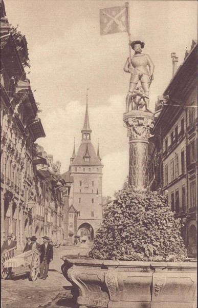 Schützenbrunnen, Bern Vorderseite