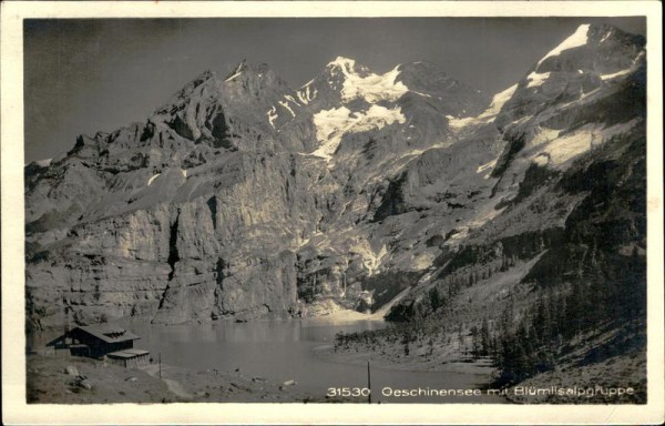 Oeschinensee - Kandersteg Vorderseite