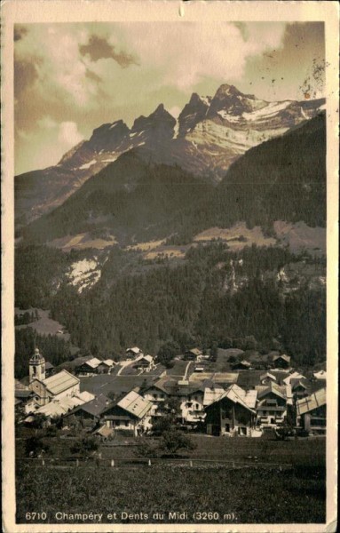 Champéry Vorderseite