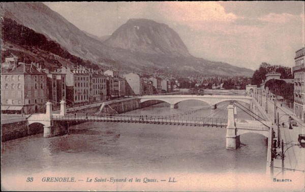 Grenoble - Le Saint - Eynard et les Quais Vorderseite
