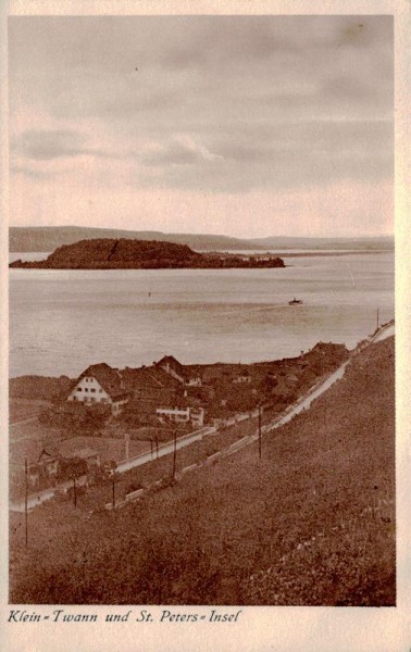 St. Petersinsel Vorderseite