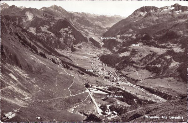 Panorama Alta Leventina