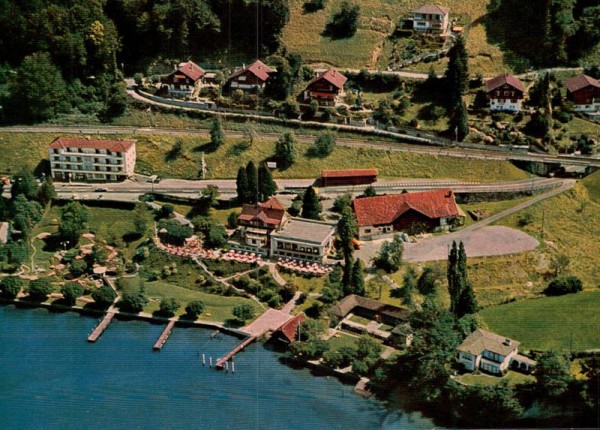 Strandhotel - Restaurant Hermitage, Luzern - Seeburg  Vorderseite