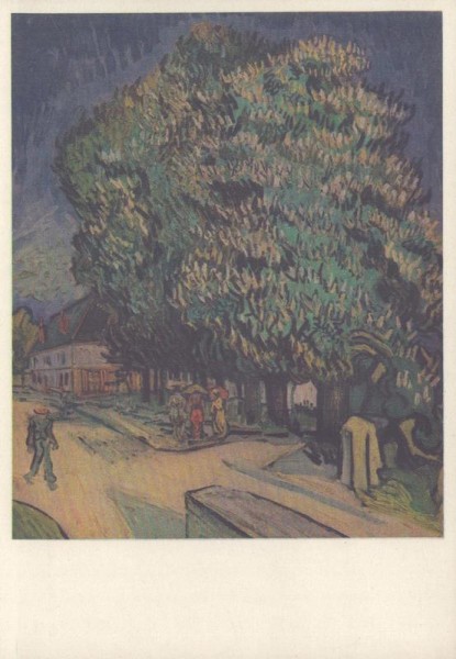 Vincent van Gogh, Châtaigniers en fleurs  Vorderseite